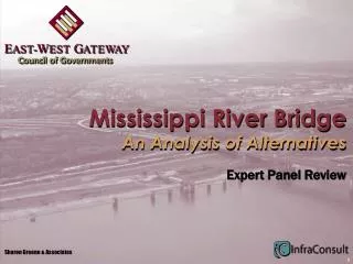 Mississippi River Bridge An Analysis of Alternatives