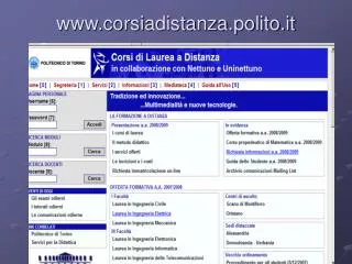 www.corsiadistanza.polito.it
