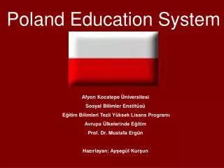 Poland Education System