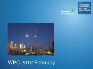 WPC 2012 February