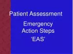 Patient Assessment - slide 1