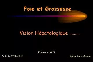 foie et grossesse