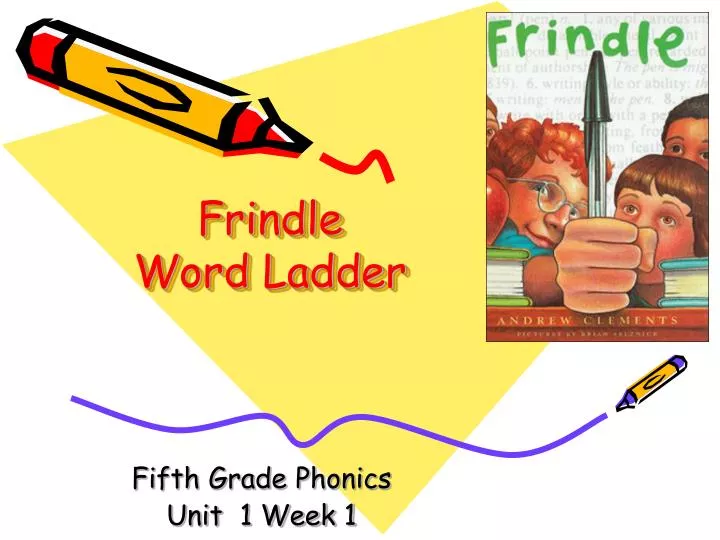 frindle word ladder