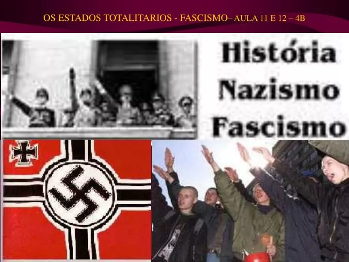 os estados totalitarios fascismo aula 11 e 12 4b