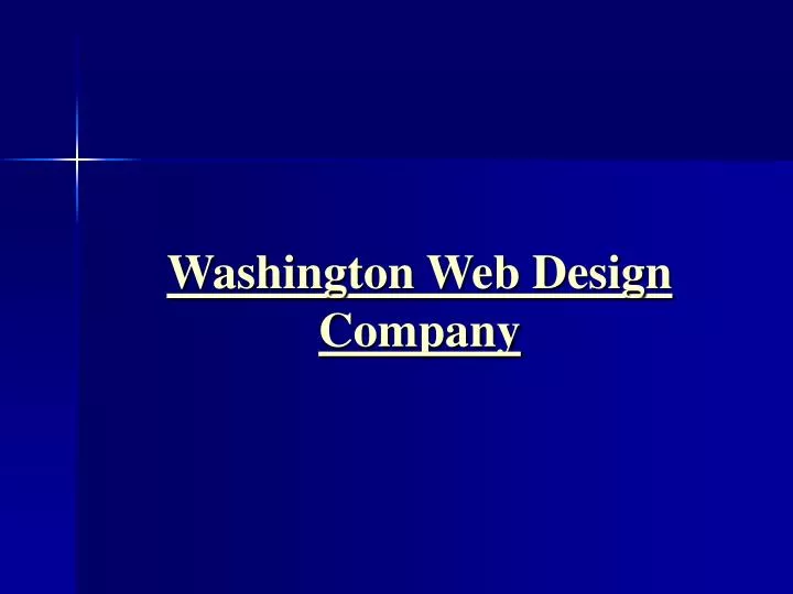washington web design company