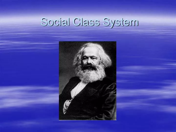 social class system