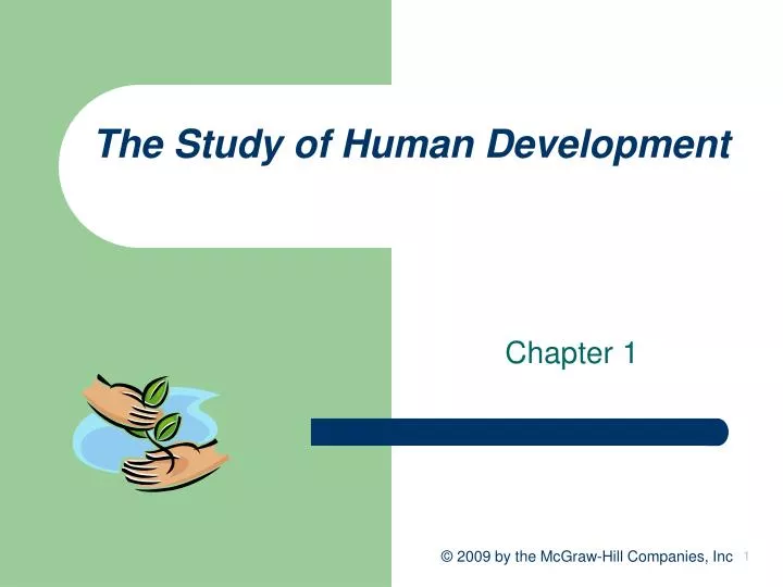 the study of human development