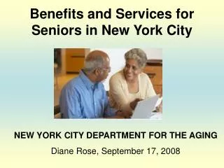 Benefits and Services for Seniors in New York City