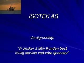 isotek as