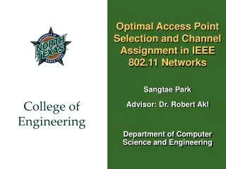Optimal Access Point Selection and Channel Assignment in IEEE 802.11 Networks