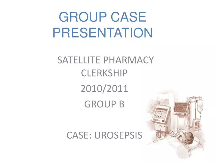 group case presentation