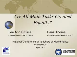 Are All Math Tasks Created Equally?