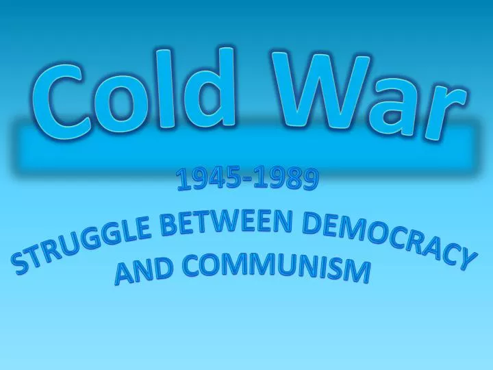 cold war