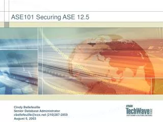 ASE101 Securing ASE 12.5