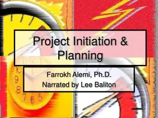 project initiation planning