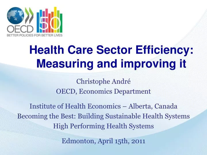 health care sector efficiency measuring and improving it