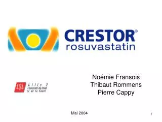 Noémie Fransois Thibaut Rommens Pierre Cappy