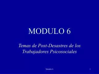 modulo 6