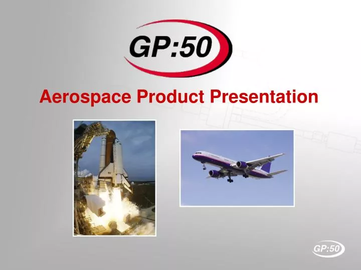 aerospace product presentation