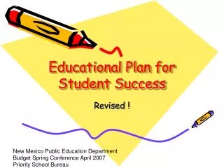Educational Plan for Student Success
