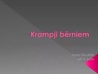 krampji b rniem