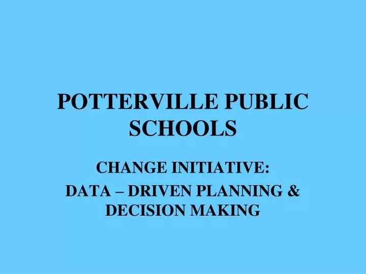 potterville public schools