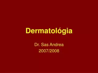 Dermatológia