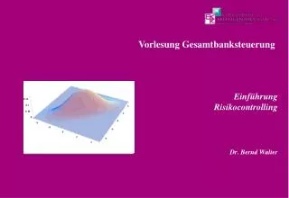 einf hrung risikocontrolling