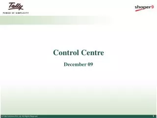 Control Centre
