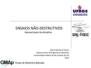 ensaios n o destrutivos