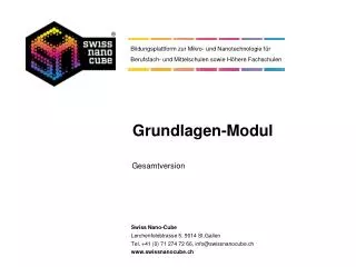 Grundlagen-Modul