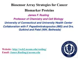 Biosensor Array Strategies for Cancer Biomarker Proteins