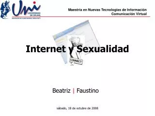 Internet y Sexualidad