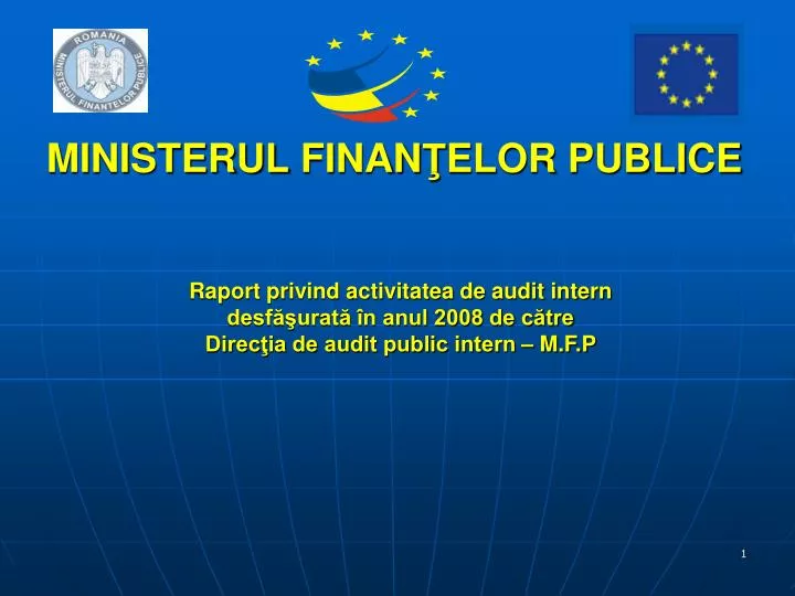 ministerul finan elor publice