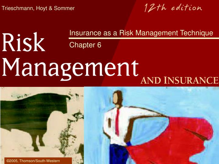 insurance as a risk management technique chapter 6