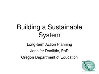 Building a Sustainable System