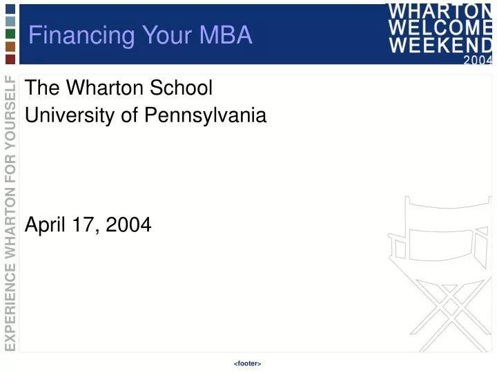 financing your mba