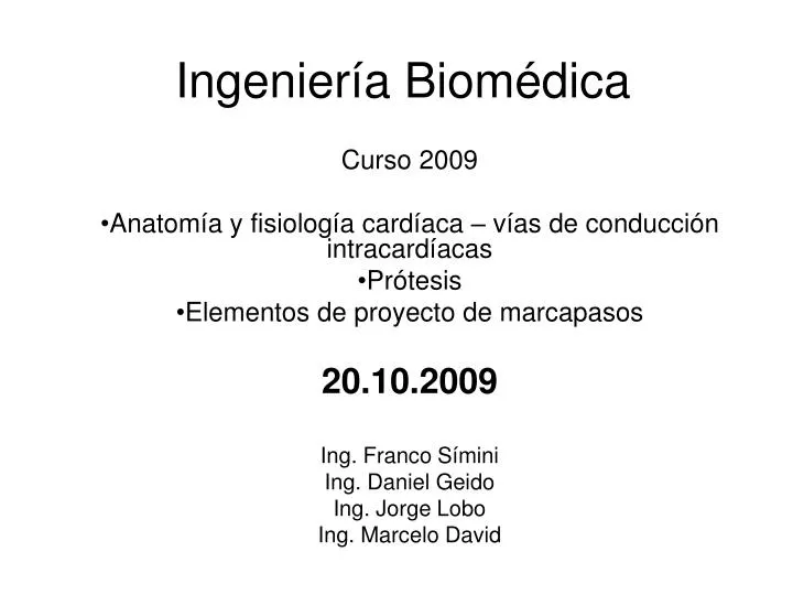 ingenier a biom dica