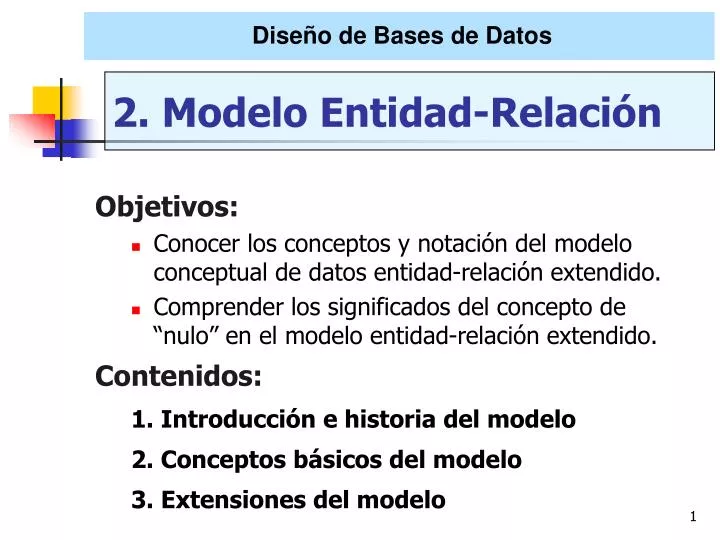 2 modelo entidad relaci n