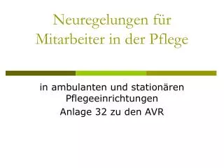 neuregelungen f r mitarbeiter in der pflege