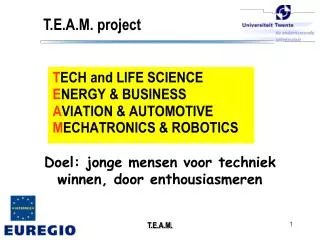 T.E.A.M. project
