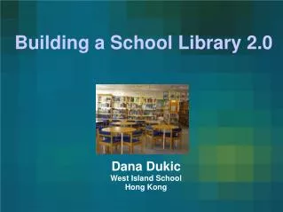Building a School Library 2.0
