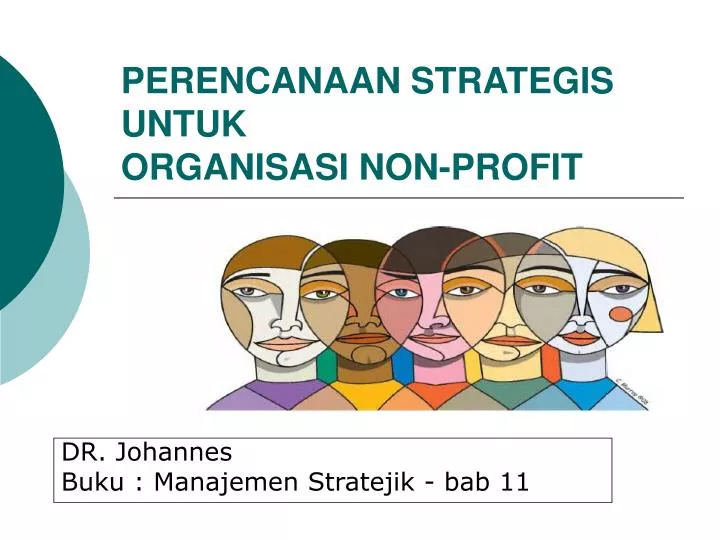 perencanaan strategis untuk organisasi non profit