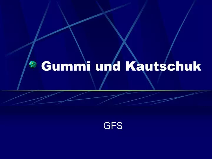 gummi und kautschuk