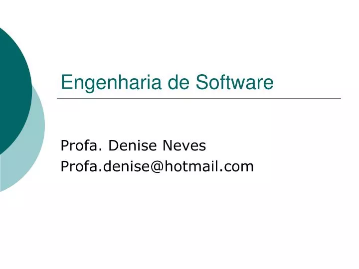 engenharia de software