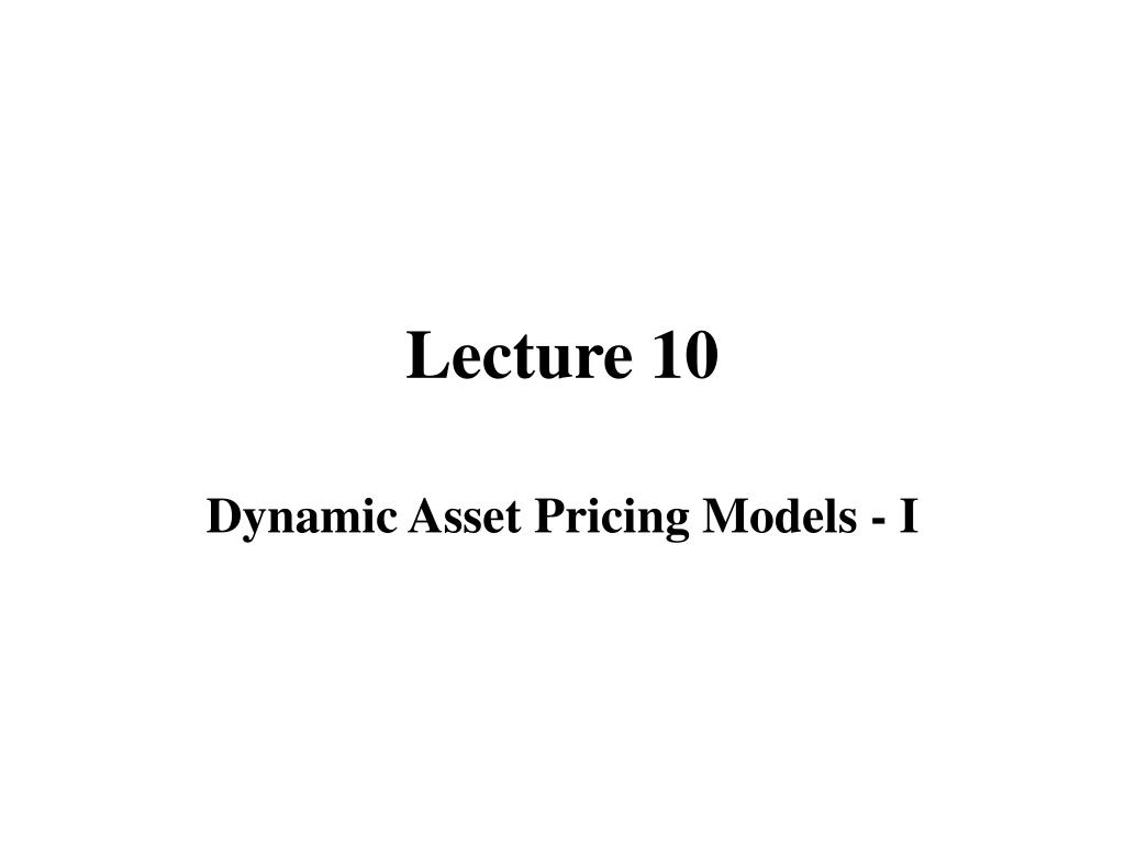 PPT - Lecture 10 PowerPoint Presentation, free download - ID:857795