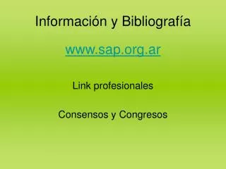 informaci n y bibliograf a