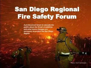 San Diego Regional Fire Safety Forum