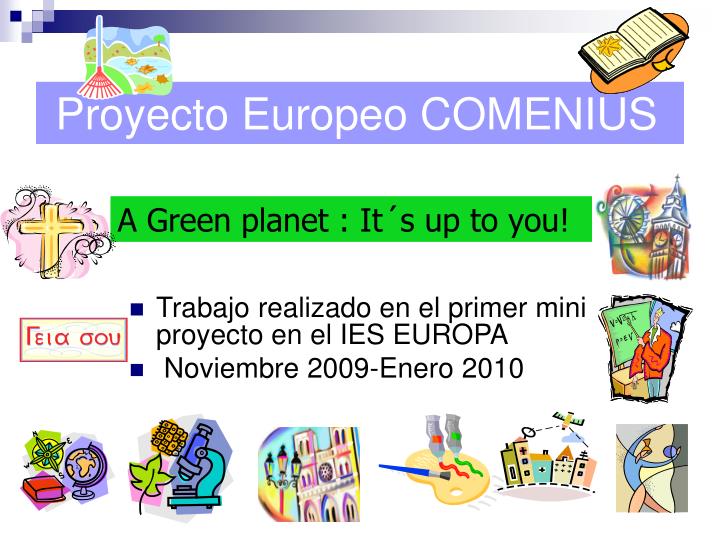 proyecto europeo comenius