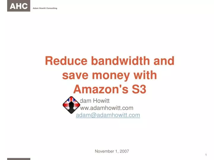 reduce bandwidth and save money with amazon s s3